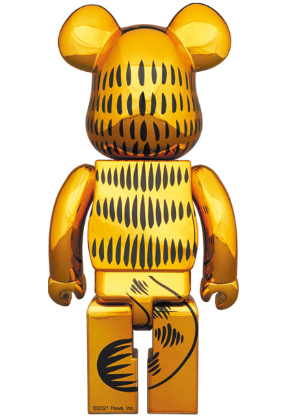 100% & 400% Garfield Gold Chrome ver (2022)