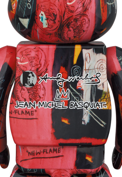 100% & 400% Andy Warhol × JEAN-MICHEL BASQUIAT #1