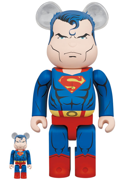 100% & 400% SUPERMAN (BATMAN: HUSH Ver.)