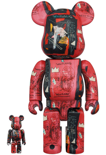 100% & 400% Andy Warhol × JEAN-MICHEL BASQUIAT #1