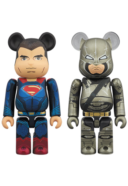 100% Superman & Armored Batman 2 Pack (2016)