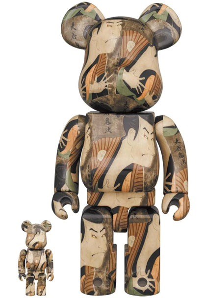 100% & 400% Sharaku Toshusai "Kabuki Actor Otani Oniji III as Yakko Edobei"